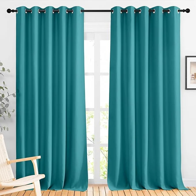 Professional NICETOWN Bedroom Blackout 110 inch Curtains High-Quality