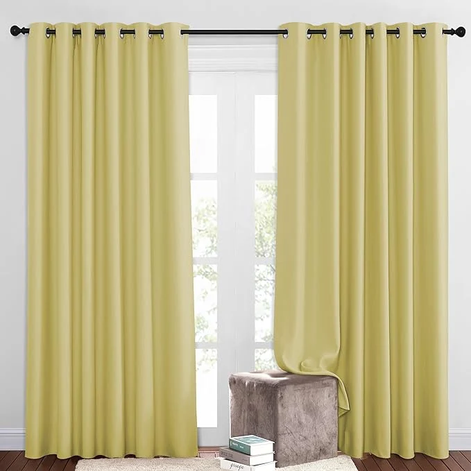 Trendy NICETOWN Insulated Room Darkening Curtains and Drapes Exceptional