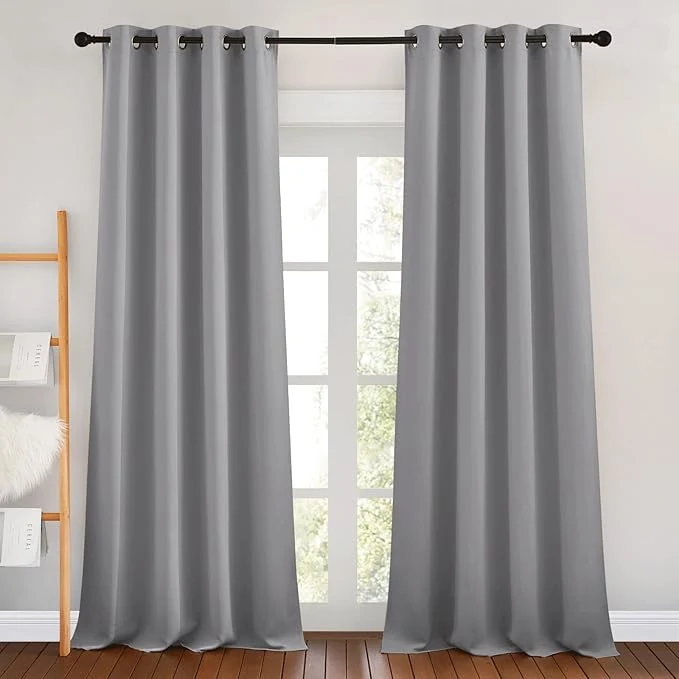 Modern NICETOWN Blackout Curtains 90 inch Length Reliable