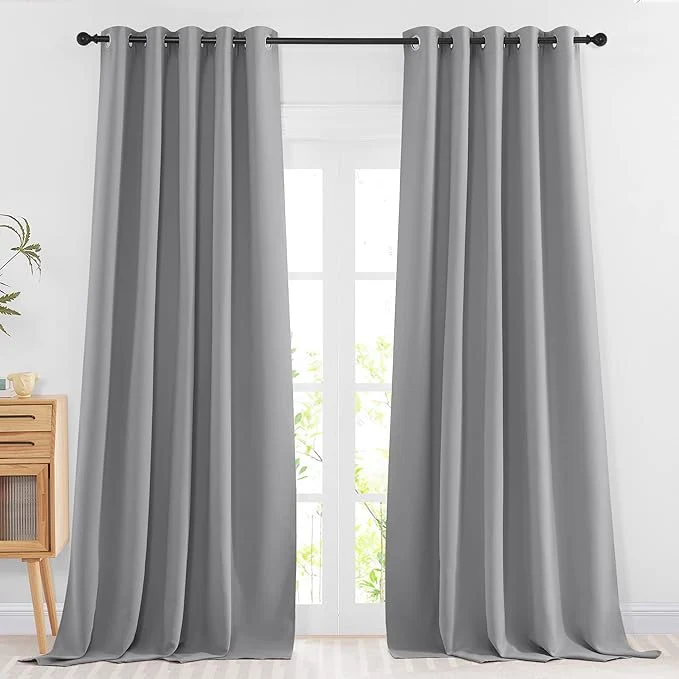 Environmentally Friendly NICETOWN Bedroom Blackout Curtains Drapes Traditional