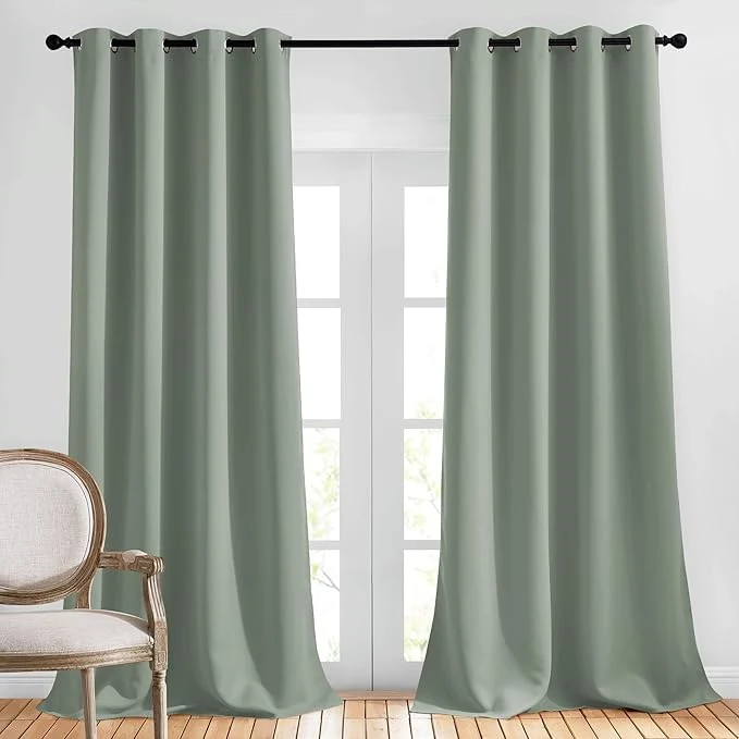 Smooth NICETOWN Blackout Curtains Drapes Extra Long 120 Sophisticated