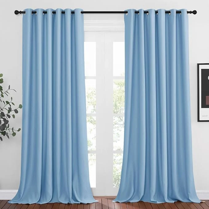 World-Class NICETOWN Patio Blackout Curtain Panels Pure