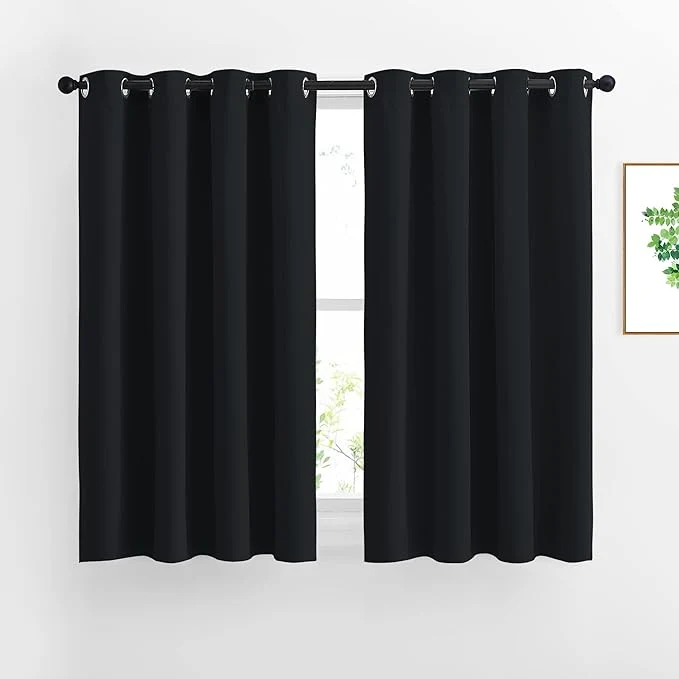 Genuine NICETOWN Black Out Curtains 54 inch Long Reliable