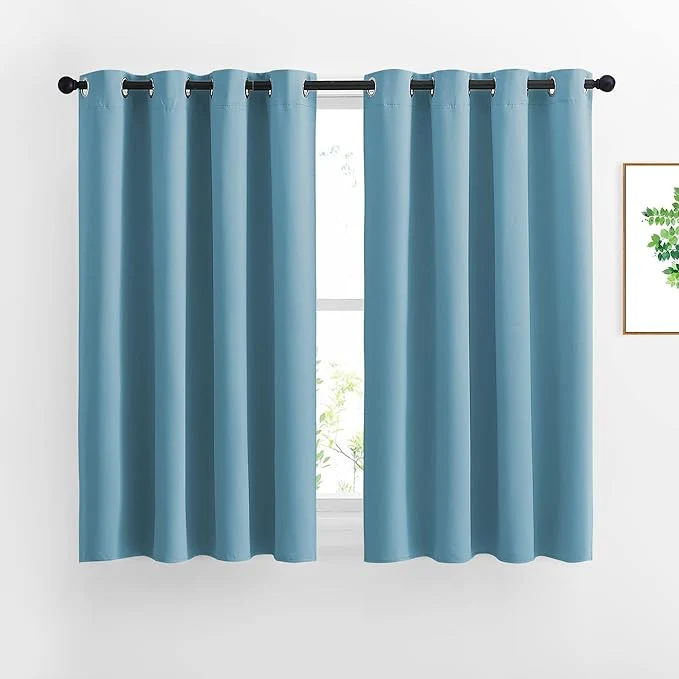 Sophisticated NICETOWN Blackout Curtains 54 Long High-Quality