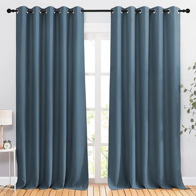 Specialty NICETOWN Room Darkening Window Curtains 90 inch Length Recyclable
