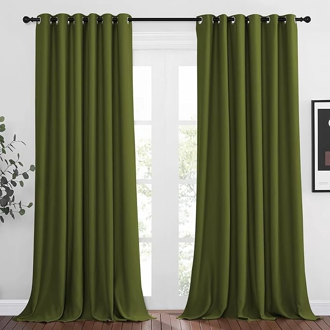 Authentic NICETOWN Living Room Window Curtain Drapes Extra Long Wide Superior