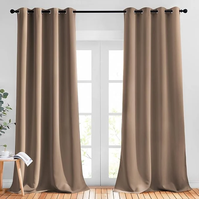 Authentic NICETOWN Bedroom Blackout Curtains and Drapes Genuine