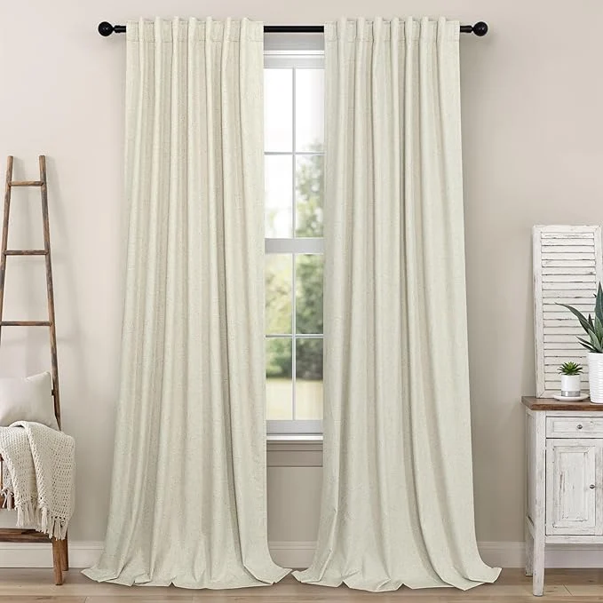 Powerful 102 Inch Long Curtains for Bedroom Living Room Darkening Blackout Thermal Thick Practical