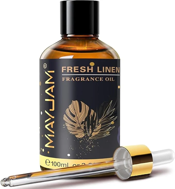 Natural MAYJAM 100ML 3.38FL.OZ Fresh Linen Fragrance Oils Quality