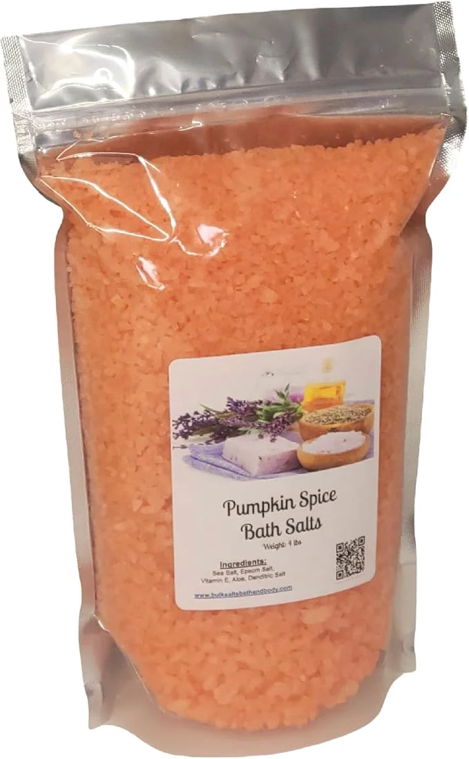 Soft Bath Salts 4lb Bag Choose Your Scent Epsom Salt Sea Salt Bathing Green