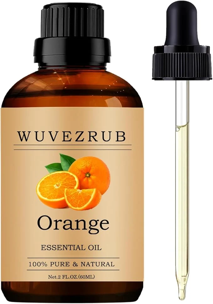 Comfortable Orange Essential Oils 60ML Pure and Natural Essential Oil Recyclable