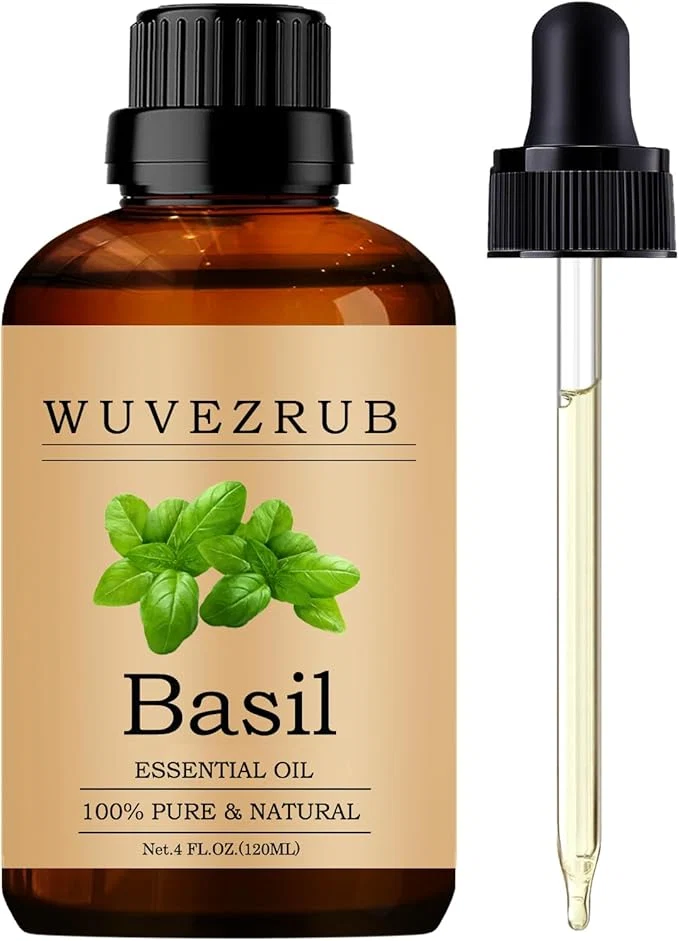 Genuine Basil Essential Oils 120ML Pure and Natural Essential Oil Outstanding