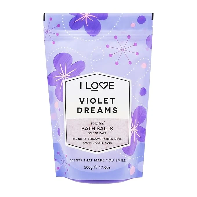Relaxed I LOVE Violet Dreams Bath Salts Versatile