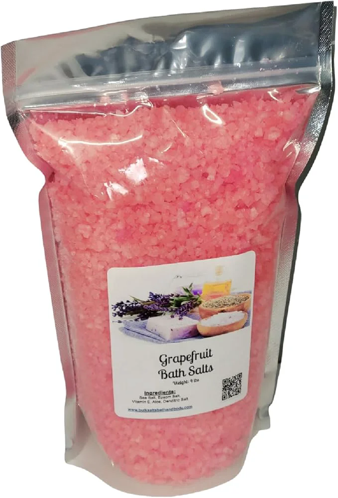 Elite Bath Salts 4lb Bag Choose Your Scent Epsom Salt Sea Salt Bathing Classic