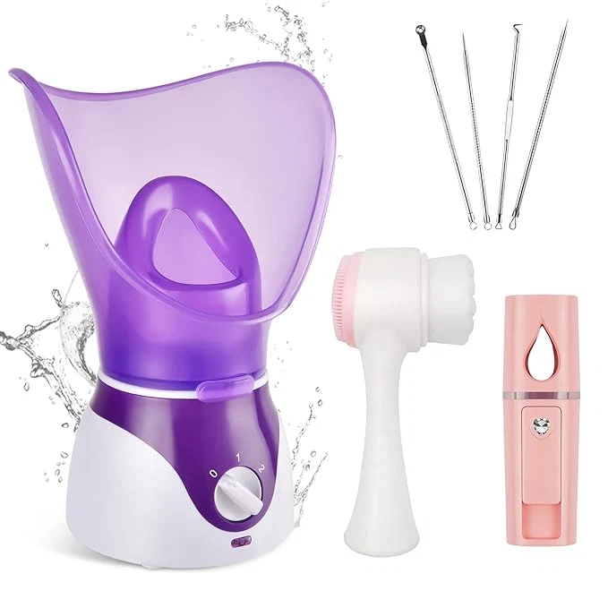 Green Facial Steamer - Nano Ionic Face Steamer Fine Crafted