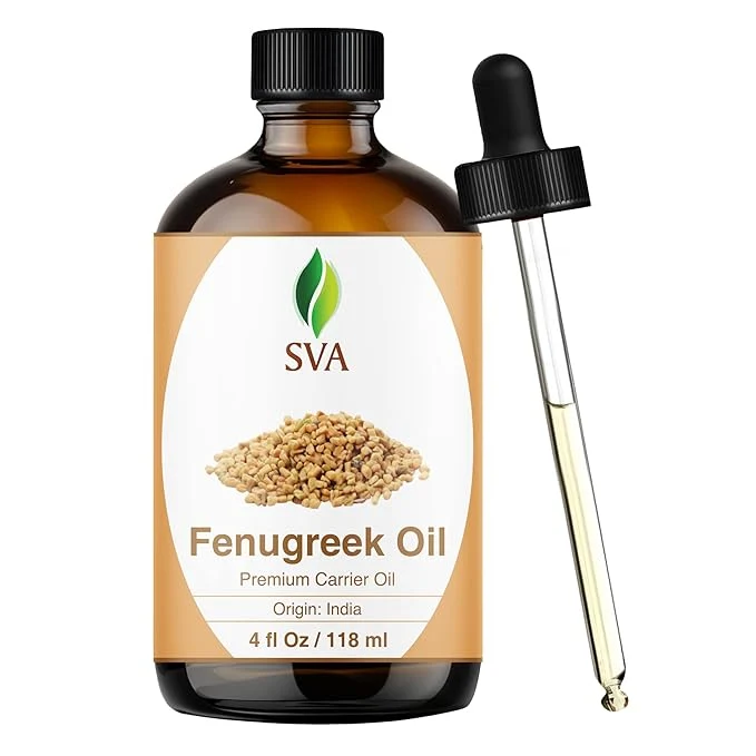 Fashionable SVA Fenugreek Oil 4oz Premium Carrier Oil