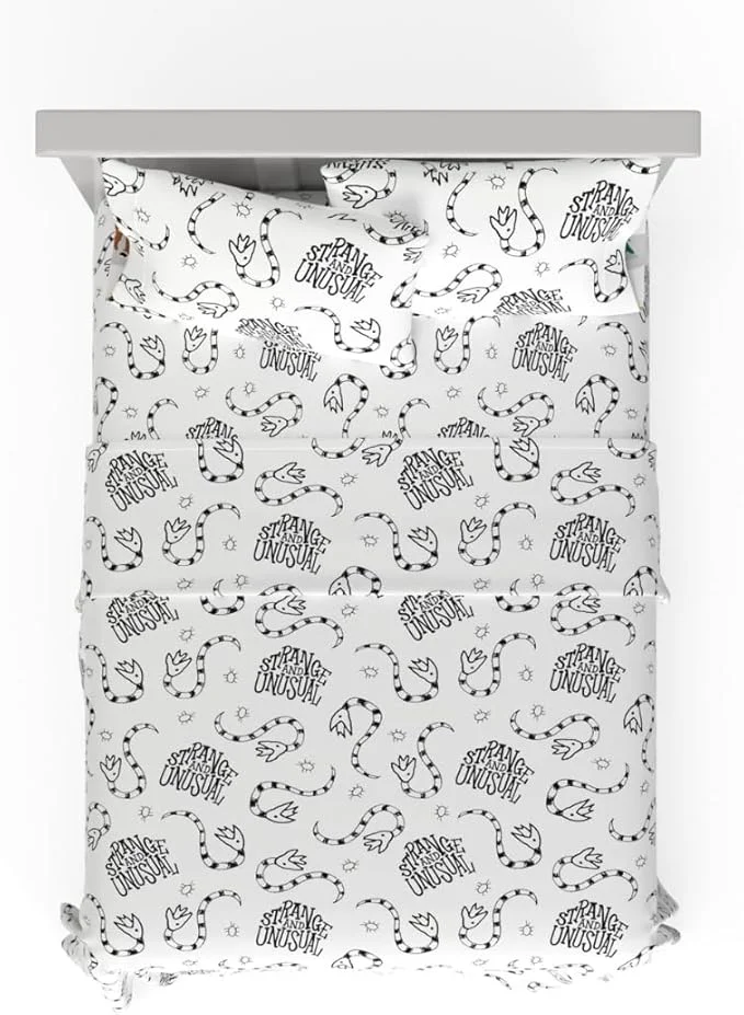Trendy Franco Collectibles Beetlejuice Halloween Bedding Super Soft Microfiber Queen Sheet Set College Dorm Essentials ly Licensed Product Next-Generation