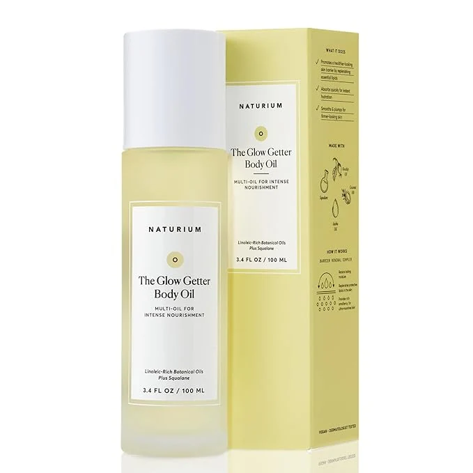 Genuine Naturium The Glow Getter Body Oil Hydrating Moisturizing Formula Vegan World-Class