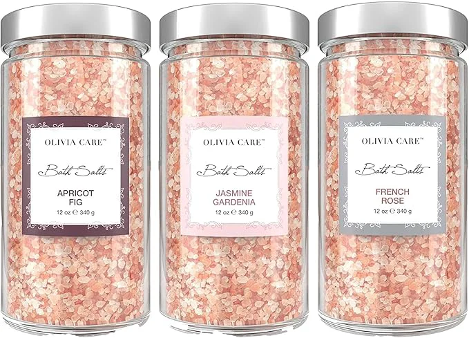 Responsible Olivia Care Pink Himalayan Bath Salts Long-Lasting