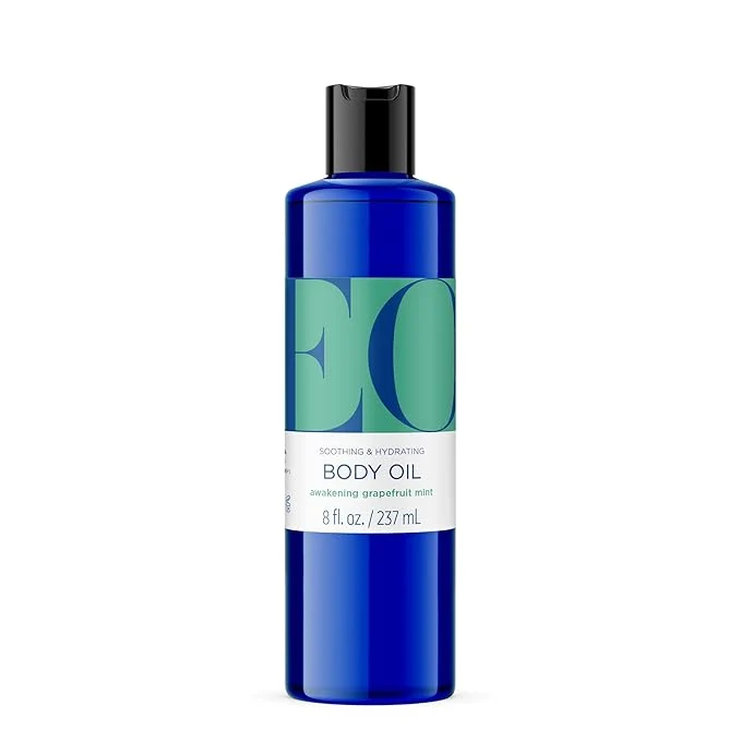 Recyclable EO Body Oil Grapefruit Mint 8 oz Pack of 1 Nourishes Skin Contains Vitamin E Premium Material