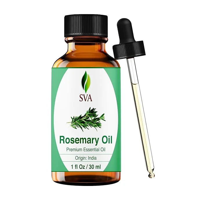 Eco-Friendly SVA Rosemary Essential Oil – 1 Fl Oz – Natural Rosemary Oil Elegant