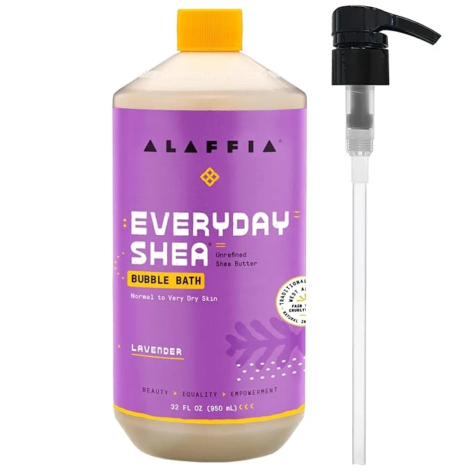 Reusable Alaffia Bubble Bath Lavender – Everyday Shea Moisturizing Formula Efficient