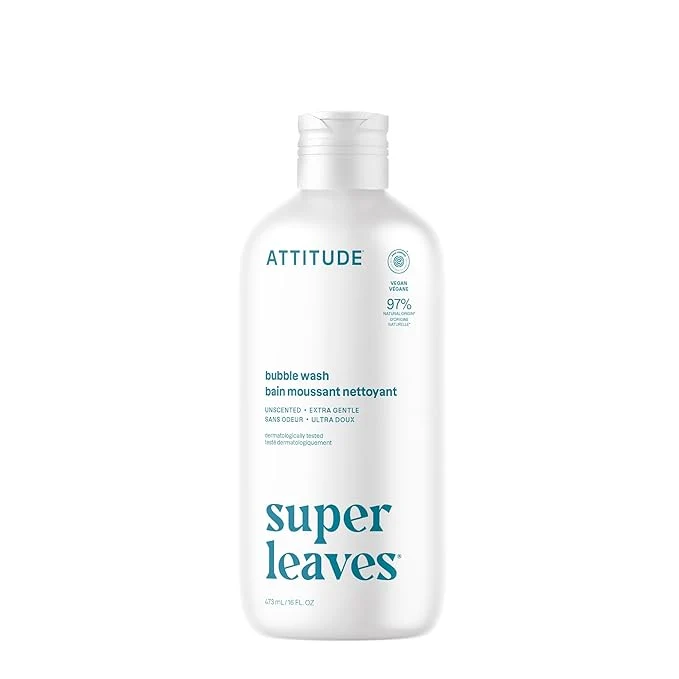Modern ATTITUDE Bubble Bath EWG Plant and Mineral-Based Dermatologically Secure