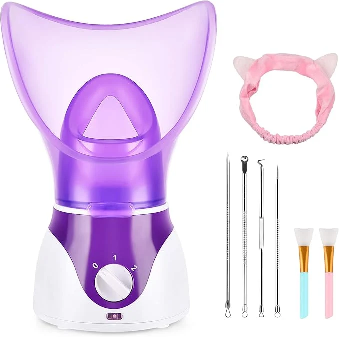 Advanced Facial Steamer for Face Face Steamer for Facial Deep Cleaning Nano Ionic Long-Lasting