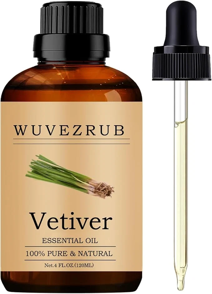 Vetiver Essential Oil 120ML Pure and Natural Crafted