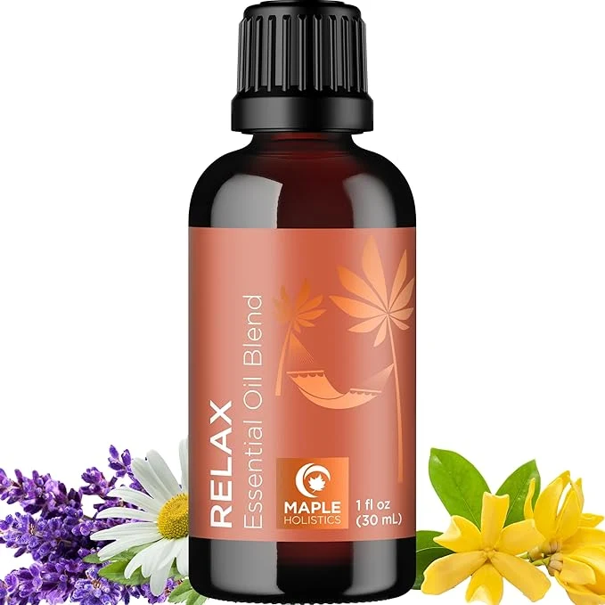 Genuine Relaxing Essential Oil Blend for Diffuser Detailed