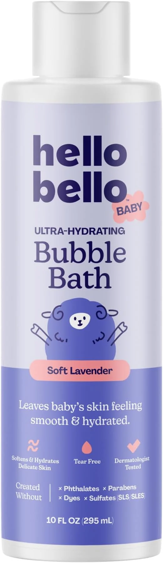 Fashionable Hello Bello Baby Premium Bubble Bath Gentle Soft Lavender Scent