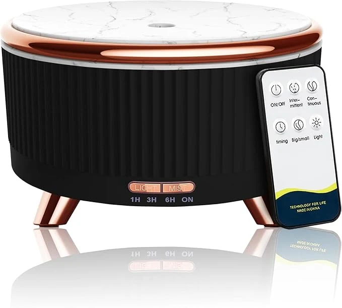 Trendy Diffusers for Essential Oils Large Room 500ml Aromatherapy Diffuser Cool Mist Stylish