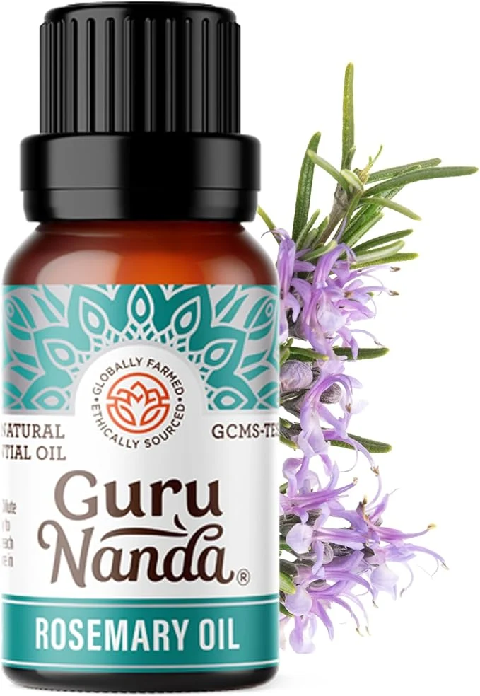 Crafted GuruNanda Rosemary Essential Oil Eco-Friendly