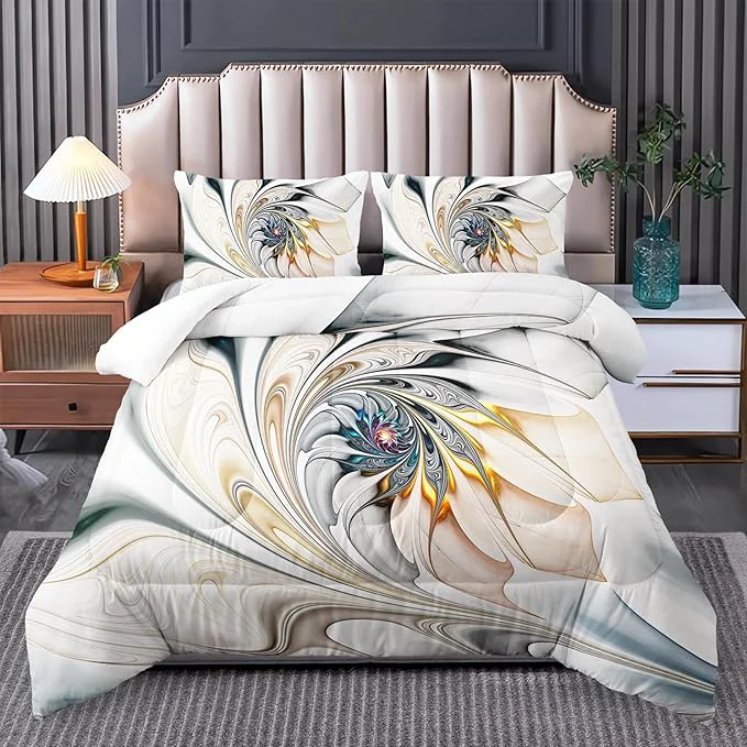 Eco-Friendly Queen Size Bedding Set Marble Queen Size Bed Comforter Set Black and White Marble Black White and Gold Bedroom Sets Queen Quilt Bedding Set Geometry Paris Bedroom Comforter Set Expertly Made