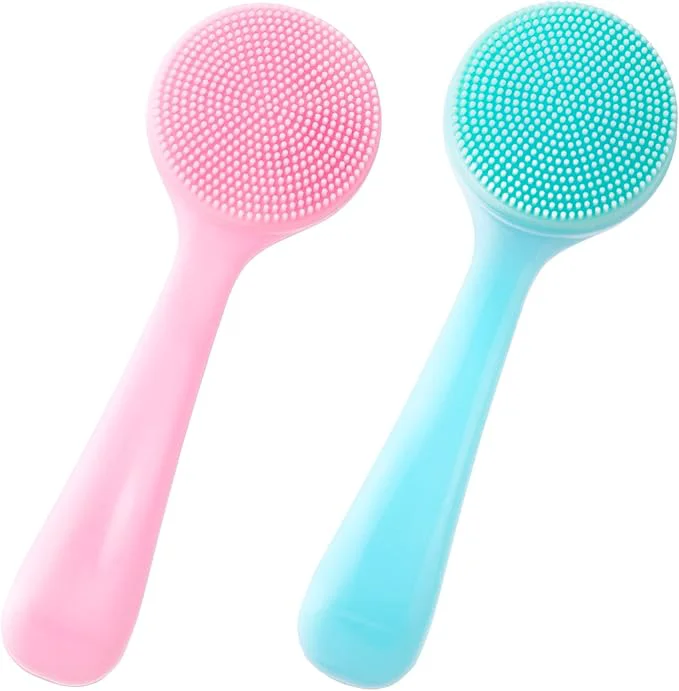 Casual HINZIC 2 Pack Silicone Manual Facial Cleansing Brush Skin Friendly Waterproof Smart