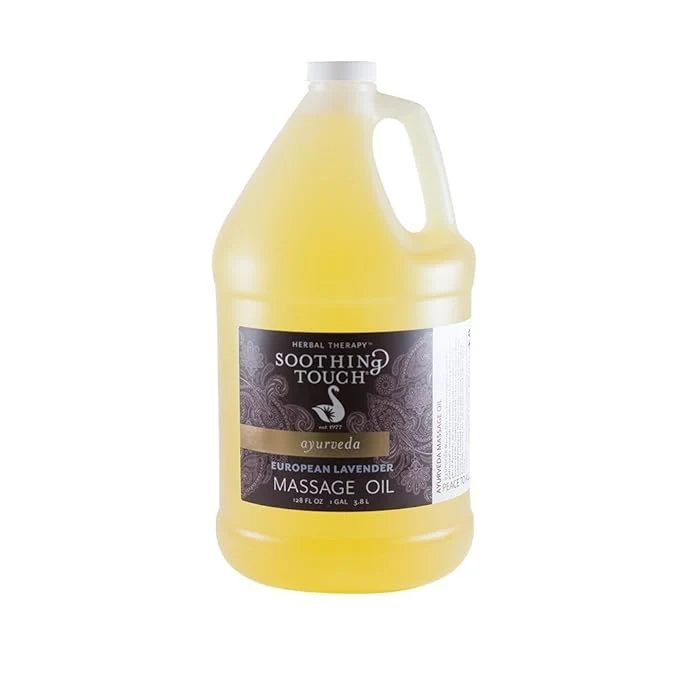 Lightweight Soothing Touch European Lavender Massage Oil Smooth
