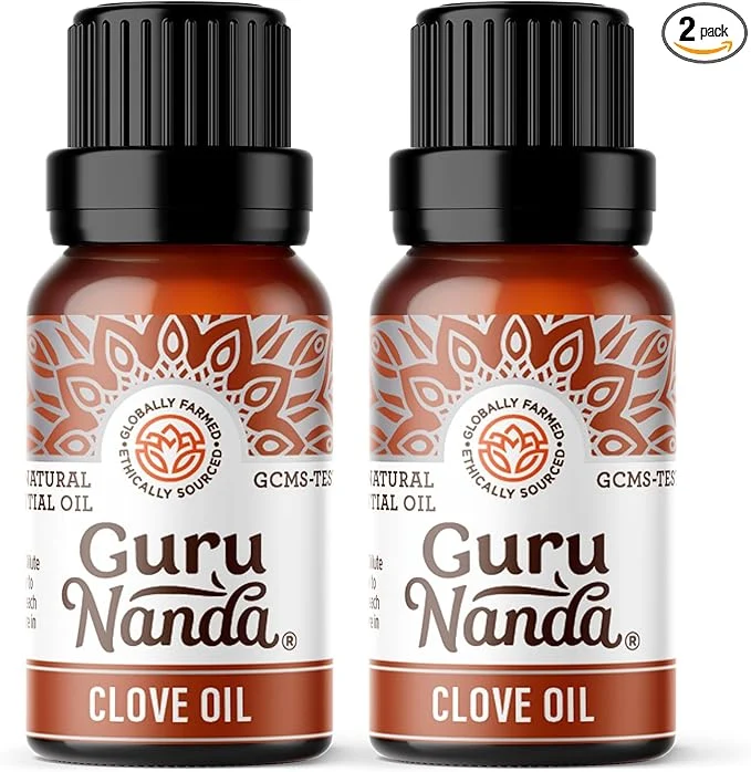 High-End GuruNanda Clove Essential Oil Pure Natural and Undiluted Aromatherapy Oil User-Friendly