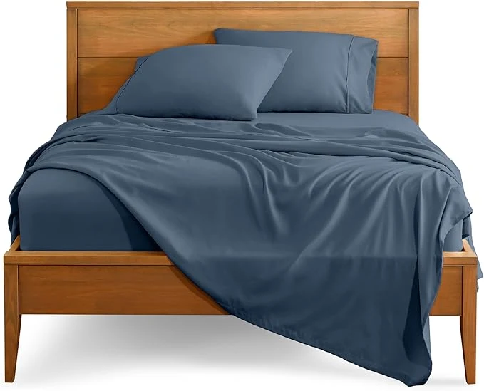 Reliable Bare Home Twin XL Sheet Set - 1800 Ultra-Soft Microfiber Twin Extra Long Bed Sheets - Double Brushed - Deep Pockets - Easy Fit - 3 Piece Set - Bedding Sheets amp Pillowcases Twin XL Bering Sea Selected