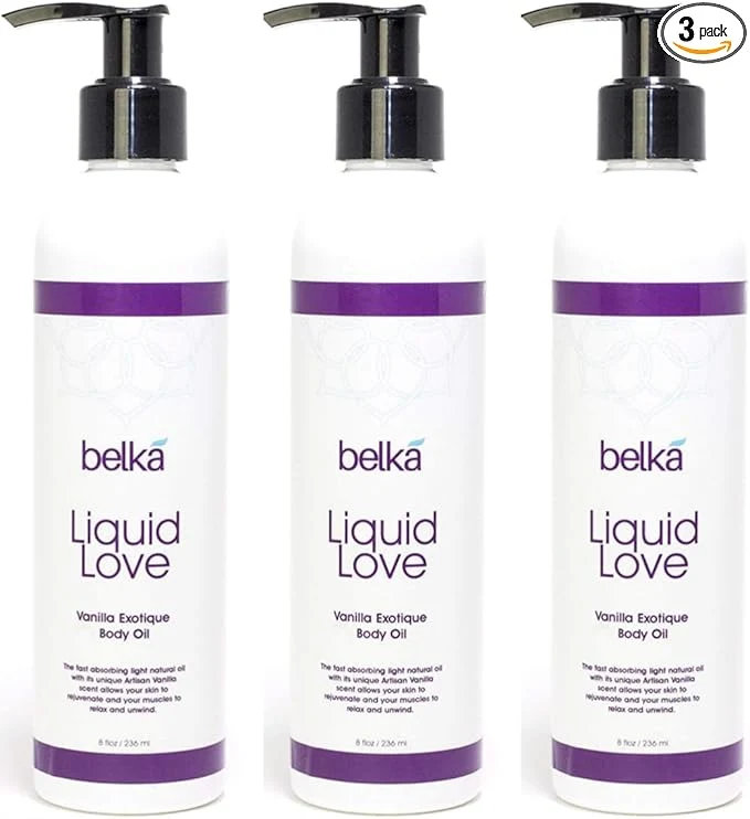 Professional Liquid Love Vanilla Exotique Body Oil Classic