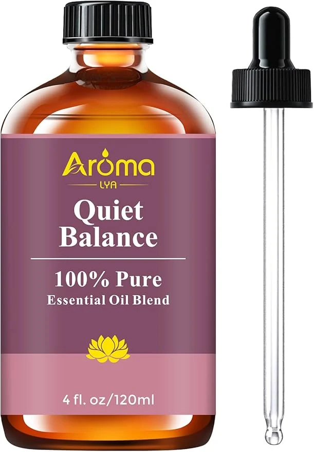 Certified Quiet Balance — A Pure Essential Oil Blend Grounded Woods-and-Resin Blend Original Design