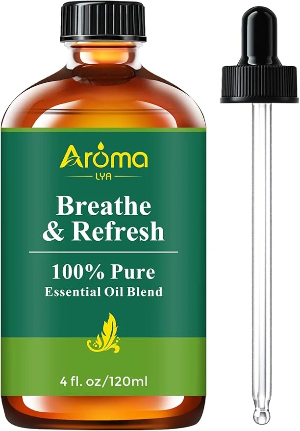 Comfortable Breathe Refresh — A Pure Essential Oil Blend Cool-Crisp Blend that Makes High-Grade