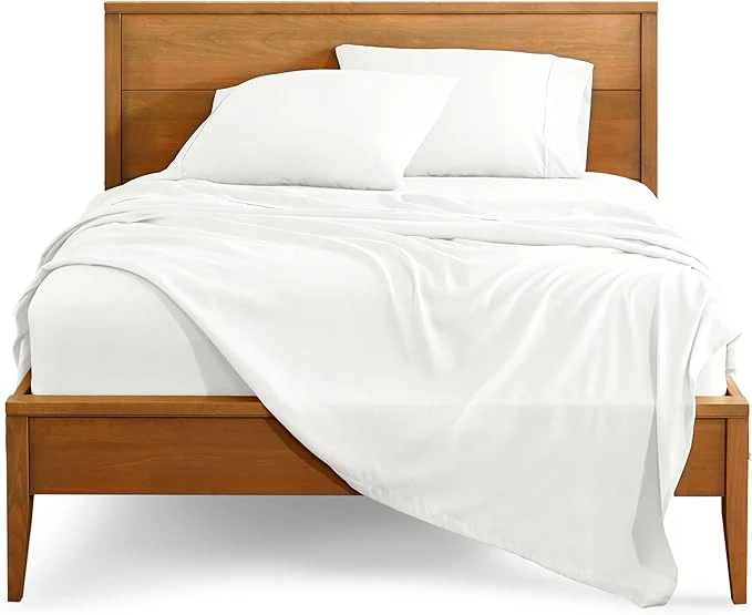 Comfortable Bare Home Split California King Sheet Set - 1800 Ultra-Soft Microfiber Bed Sheets - Double Brushed - Deep Pockets - Easy Fit - 5 Piece Set - Bed Sheets Split Cal King Cream Clean