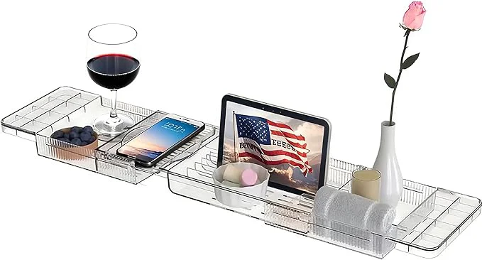 Efficient Expandable Bathtub Tray Luxury Bathtub Bathroom Accessories Modern