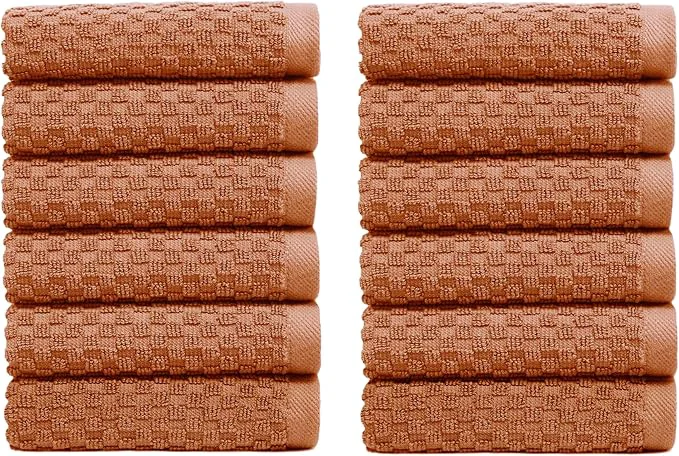 Environmentally Friendly COTTON CRAFT Waffle Weave Wash Cloth Genuine