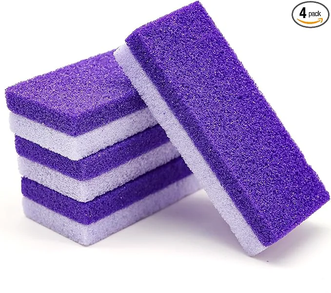 Premium Foot Pumice Stone 4 Pack Pedicure Stone Next-Generation
