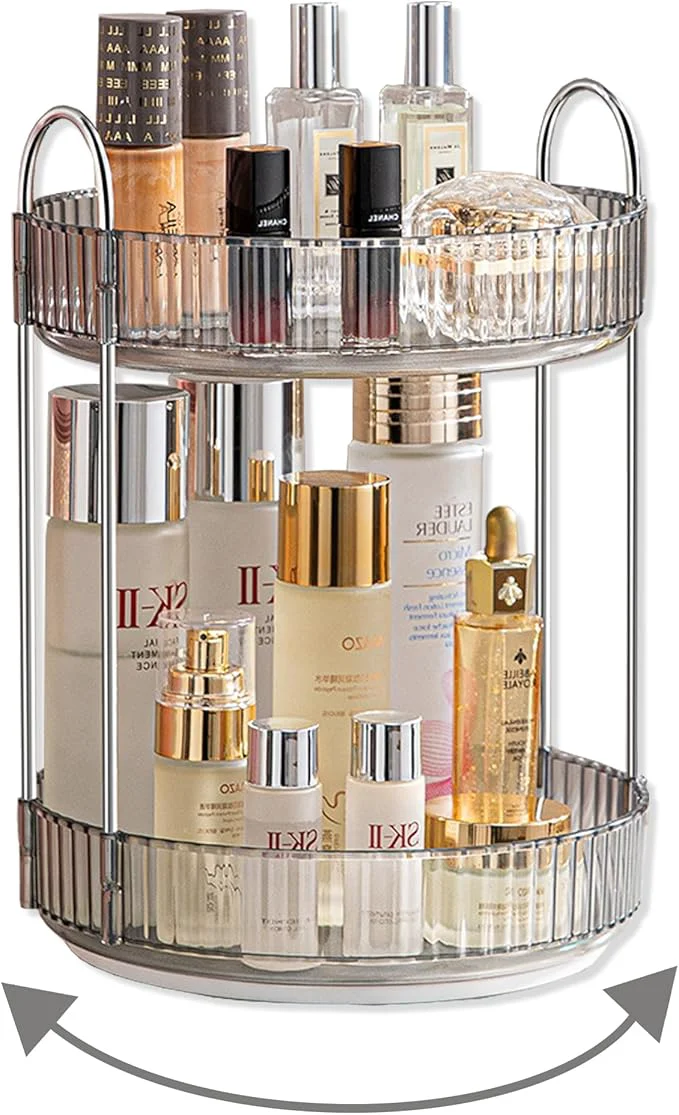 Practical Asayuee 360 Rotating Makeup Organizer Official