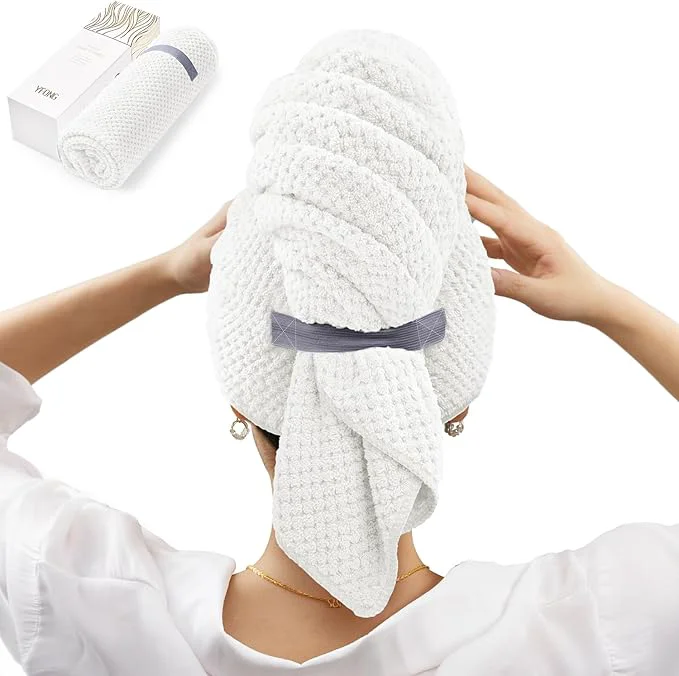Modern YFONG X-Large Hair Towel Wrap for Women Super Absorbent Microfiber Hair Towel Exclusive