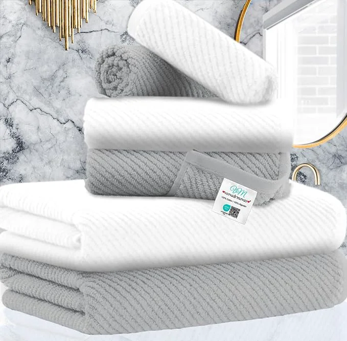 Organic VOOVA MOVAS Bathroom Towel Set Exceptional