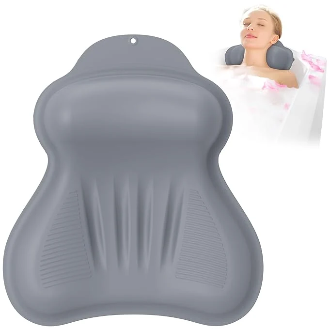 First-Class Silicone Bath Pillow New Material Bath Pillows Original Design
