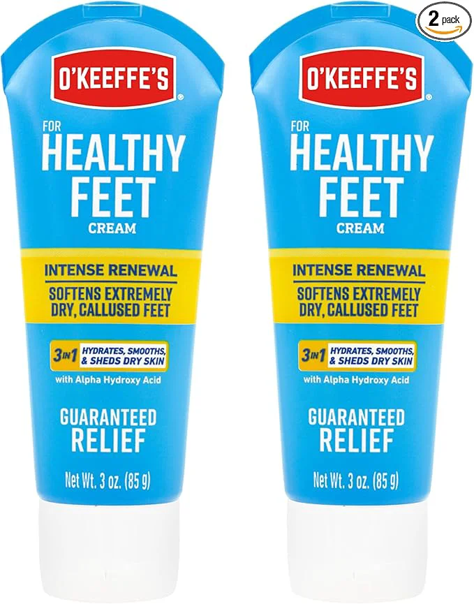 Professional O'Keeffe's for Healthy Feet Intense Renewal Cream - 3 oz Tube - Chemically User-Friendly